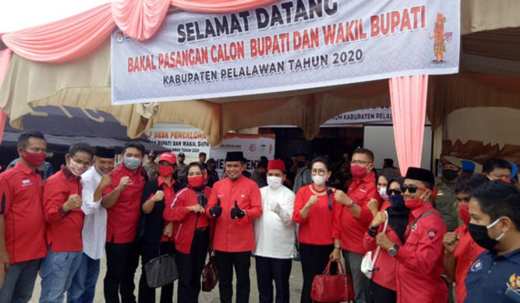 Optimis Menang, KPU Pelalawan Nyatakan Syarat Calon Zukri-Nasarudin Lengkap dan Sempurna