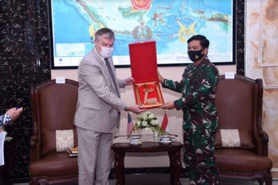 Panglima TNI Terima Kunjungan Kehormatan US Under Secretary of Defense for Policy