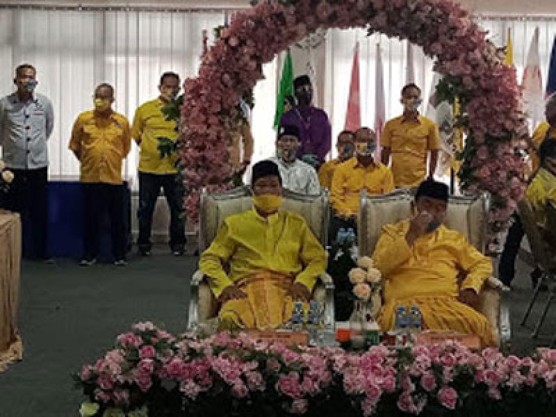 Paslon H Indra Gunawan-Samsu Dalemunte Mendaftar di KPU Bengkalis