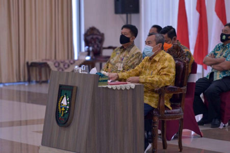 Penanganan Abrasi di Pulau Terluar, Gubri Sebut 139 Kilometer Sudah Masuk RPJMN