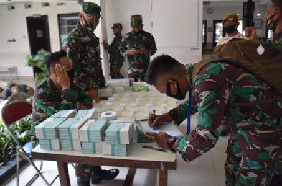 Perang Lawan Narkoba, Seskoad Lakukan Tes Urine Prajuritnya