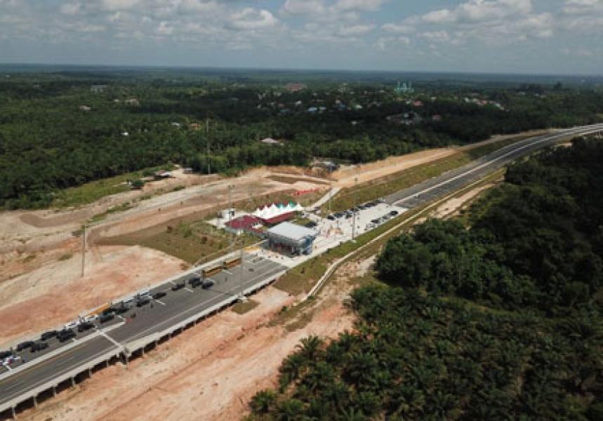 Peresmian Tol Pekanbaru - Dumai Akan Dijadikan Percontohan Nasional