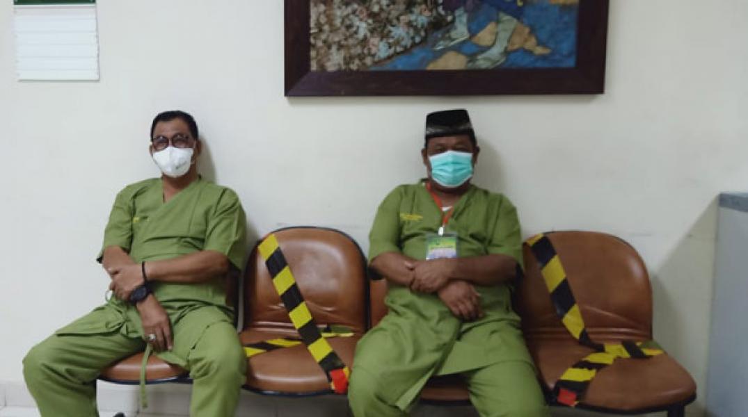 Sehat dan Siap Bertanding di Pilkada Rohil, H Suyatno-Jamiluddin Jalani Tes Kesehatan