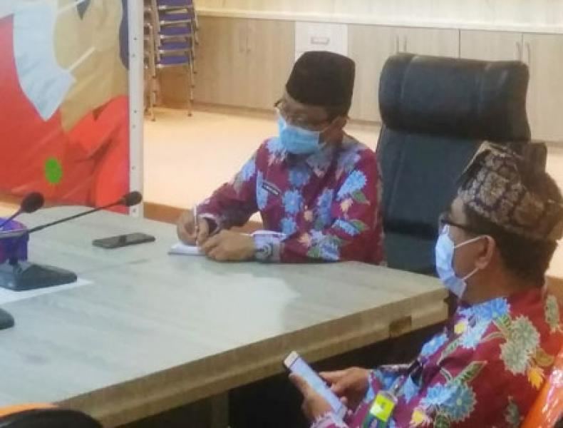 Sekda Siak Mengikuti Penandatanganan SKB Netralitas ASN pada Pilkada 2020