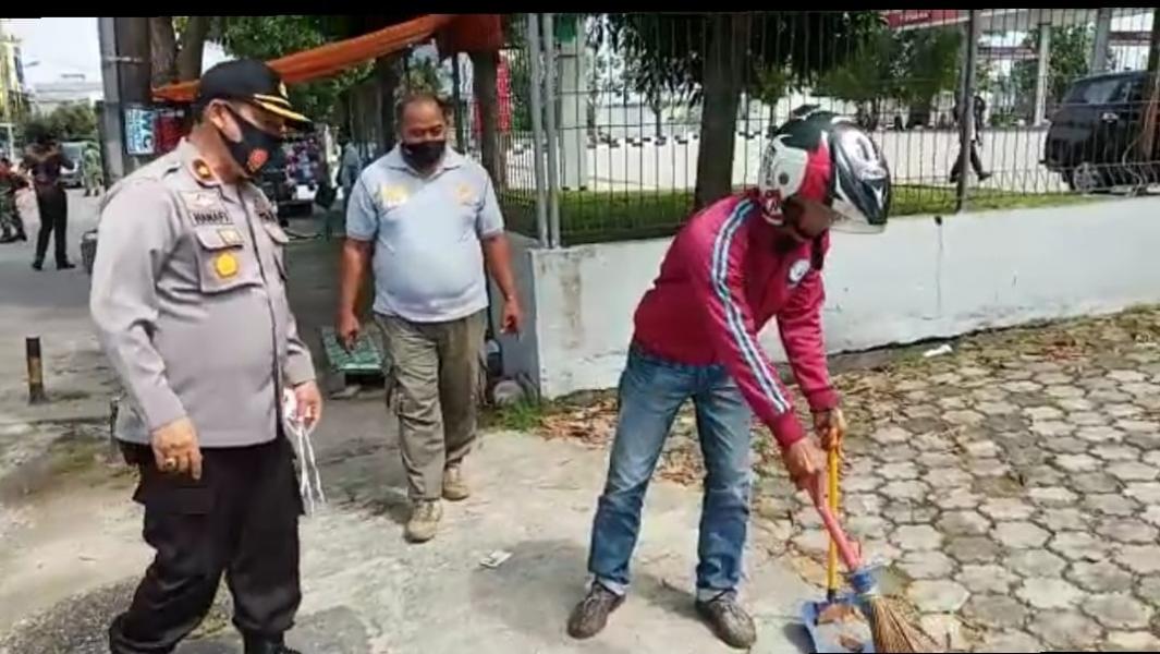Tak Pakai Masker, 83 Orang Terjaring Patroli Yustisi Polsek Tenayan Raya