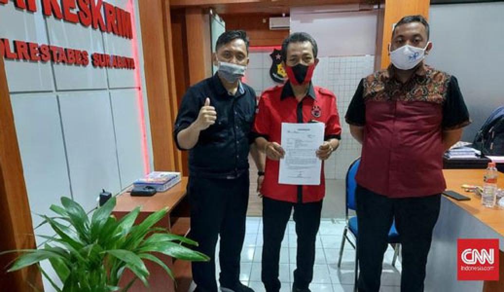 Temukan Stiker Provokasi, PDIP Surabaya Lapor Polisi