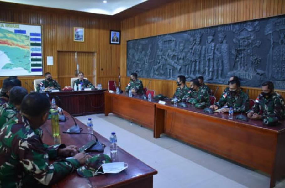 Tim Wasrik Itjenad Kunjungi Korem 174 Merauke