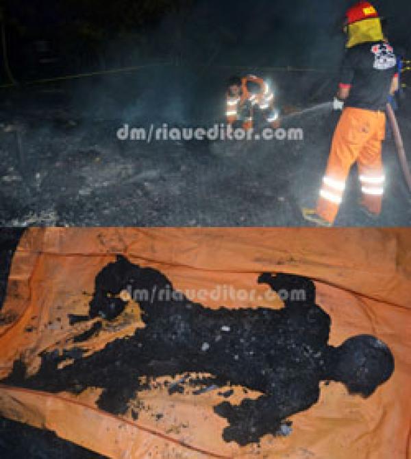 1 Korban Tewas Dalam Kebakaran Rumah di Pekanbaru