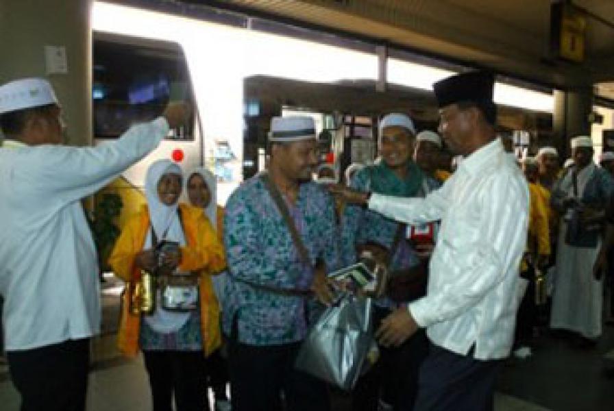 116 Jamaah Haji Hari ini Tiba di Rokan Hilir
