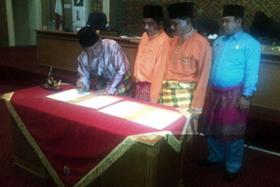 APBD-Perubahan Pelalawan Disahkan