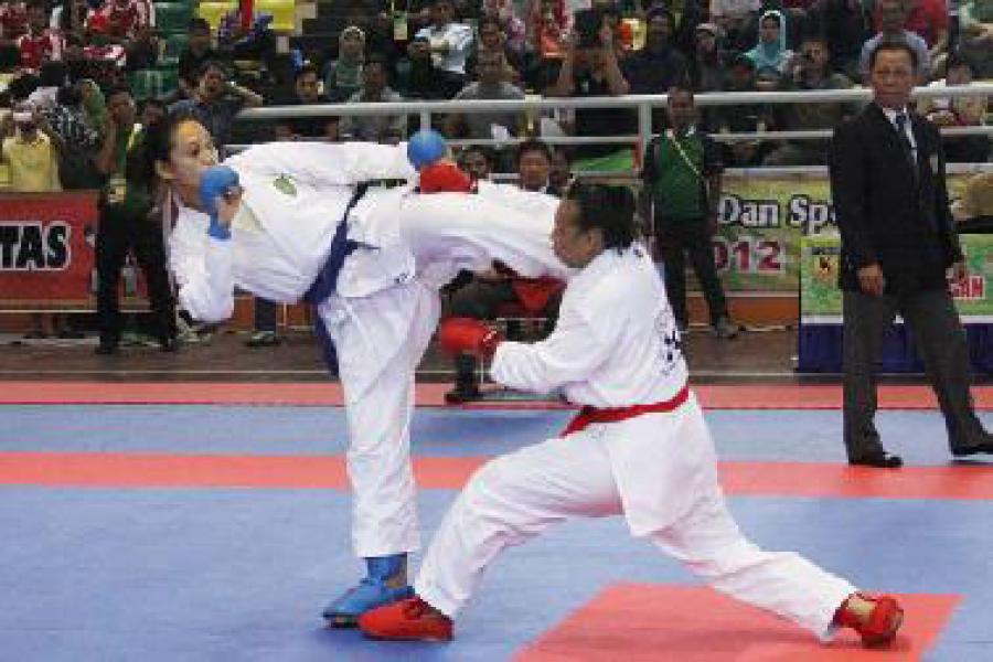 Altlit Karate Kabupaten Siak Rebut 3 Medali Emas