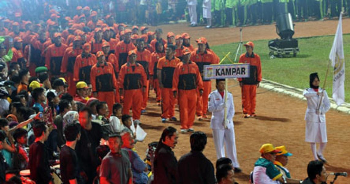 Atlit Kampar Diminta Jaga Nama Baik Daerah  