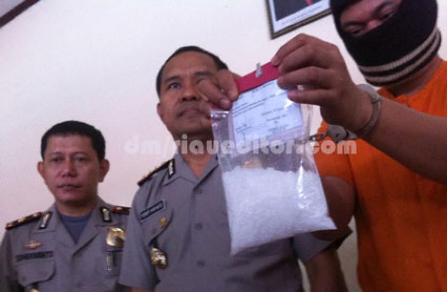 Bandar Narkoba Terjaring Razia, 350 Gram Sabu Diamankan