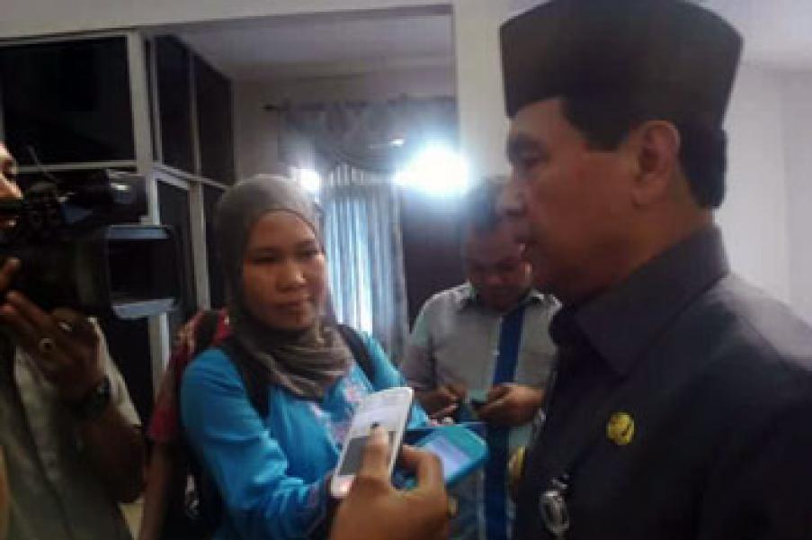 Bupati Rohul Janji Bangun Jalan Kubu Manggis pada 2015