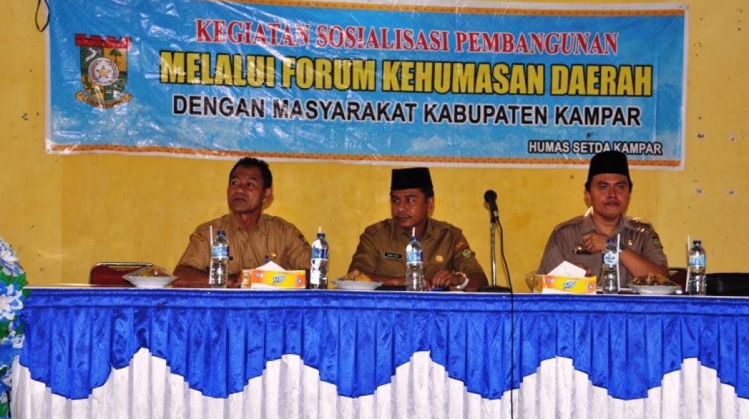 Camat dan Kades Diminta Membuat Pakta Integritas