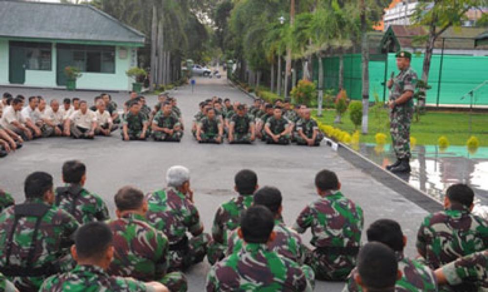 Danrem 031/WB Terapkan `Jam Komandan` Bagi Anggotanya