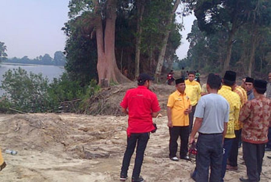 Disbudparpora Garap Masterplan Danau Tajwid Objek Wisata Alam Alternatif