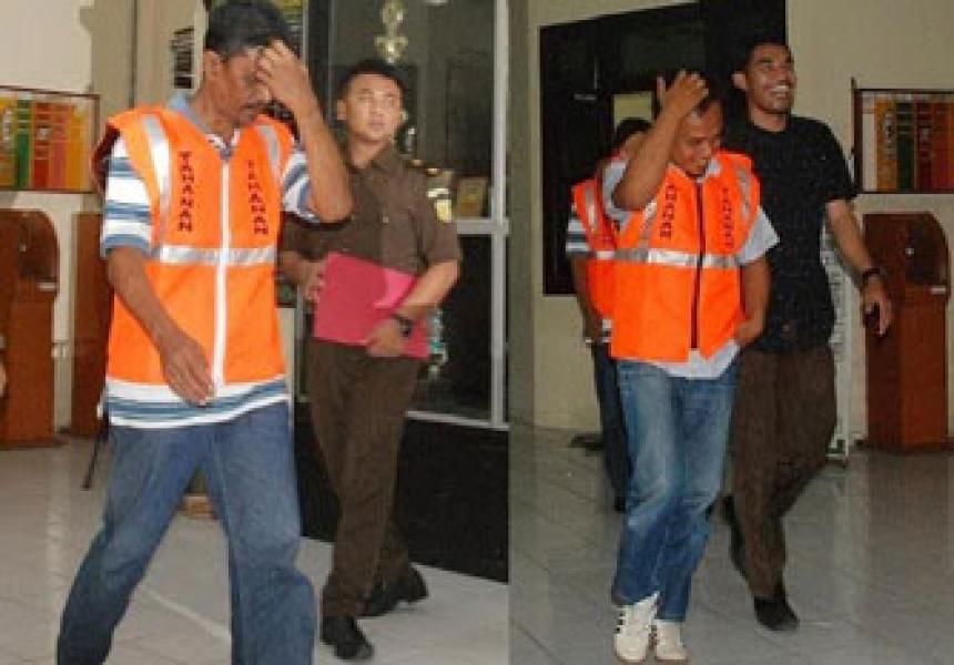 Dua Tersangka Korupsi APBD Inhu Tahun 2012 Ditahan Kejari Rengat