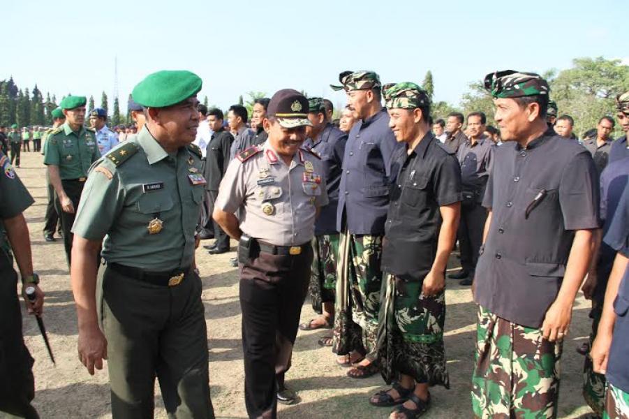 Gelar Pasukan Pengamanan BDF di Bali  