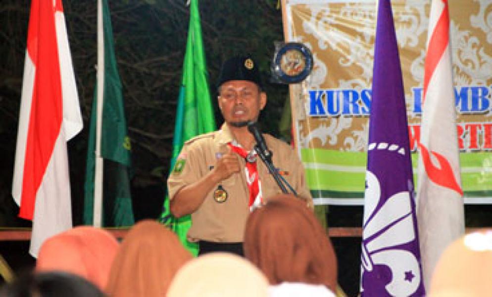 Jadikan Gerakan Pramuka Wadah Pembentukan Karakter Bangsa