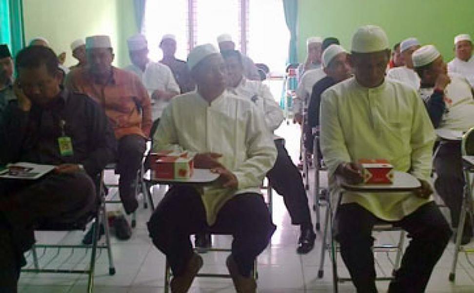 Kemenag Rohul Lakukan Pembinaan Pasca Haji