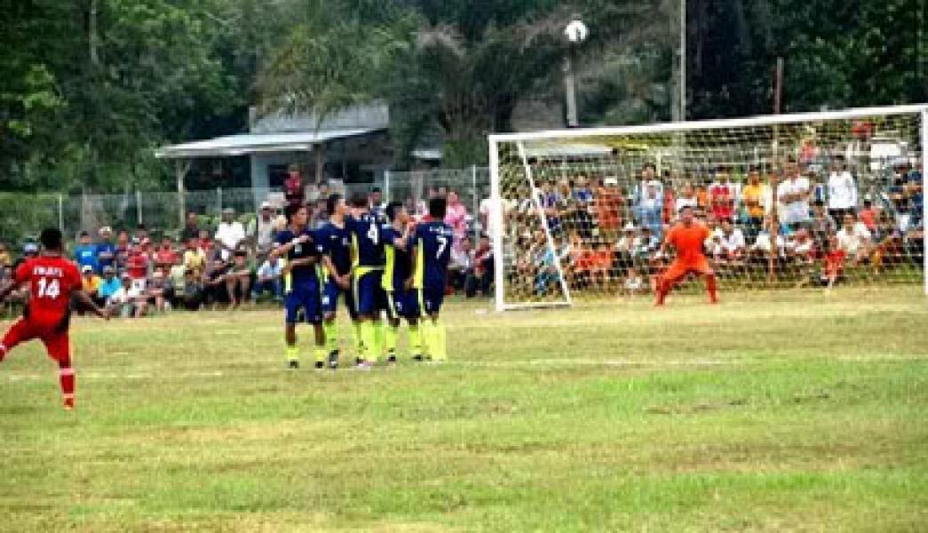 Laga Final Sepak Bola Antara Inhu-Inhil ditentukan Melalui Adu Pinalti