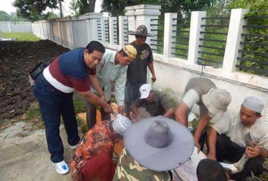 Moment idul adha, KPUD Meranti Gelar Syukuran