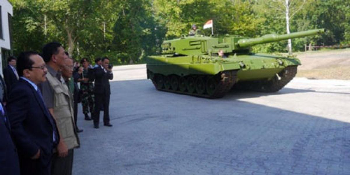 Panser Anoa Sampai Tank Leopard Akan `Nongkrong` di HUT TNI