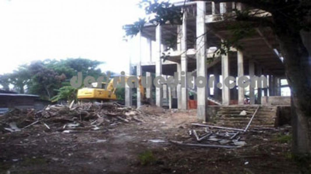 Pemenang Belum Diumumkan,  Proyek Lanjutan Pembangunan Gedung Daerah Sudah Dikerjakan