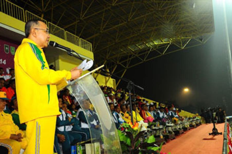 Plt Gubri Buka Porprov VIII Riau di Kabupaten Inhu