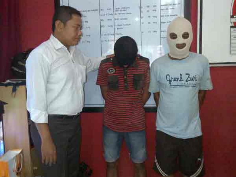 Polisi Bekuk Dua Pelaku Spesialis Bobol Rumah Kosong