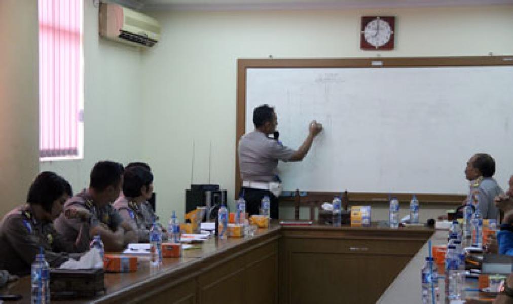 Sat lantas Bahas Rekayasa Lalin Kota Pekanbaru dengan Dishub