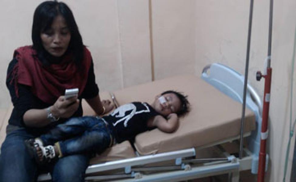 Tengah Mencari Keberadaan Suami, Anak Tertabrak Motor