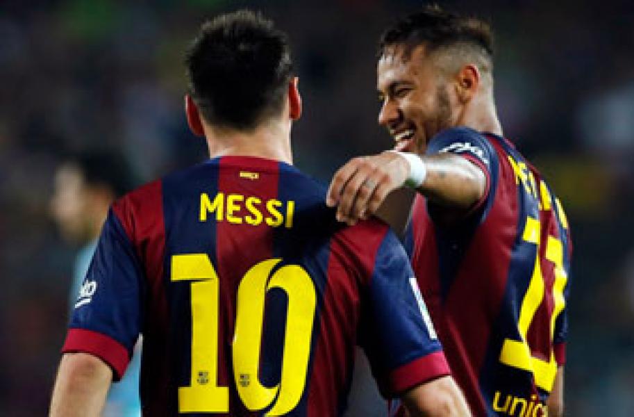 Tiga Gol Berbalas Satu di Camp Nou