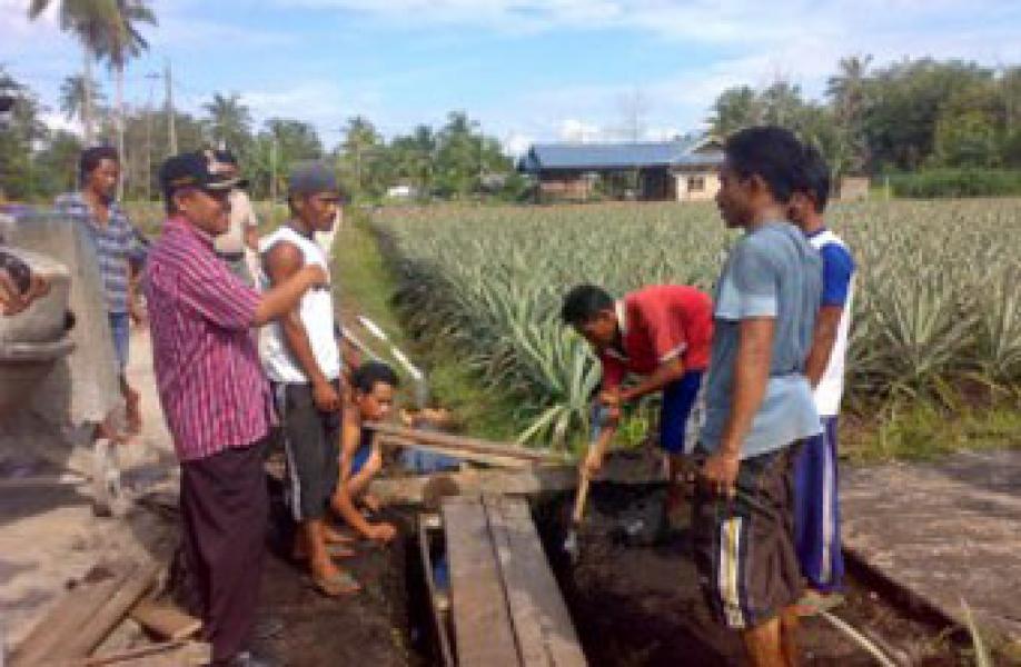 Tiga Paket Pokmas Desa Sungai Limau Rampung