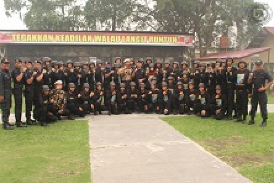50 Peserta FKPPI Dibekali Pelatihan Bela Negara