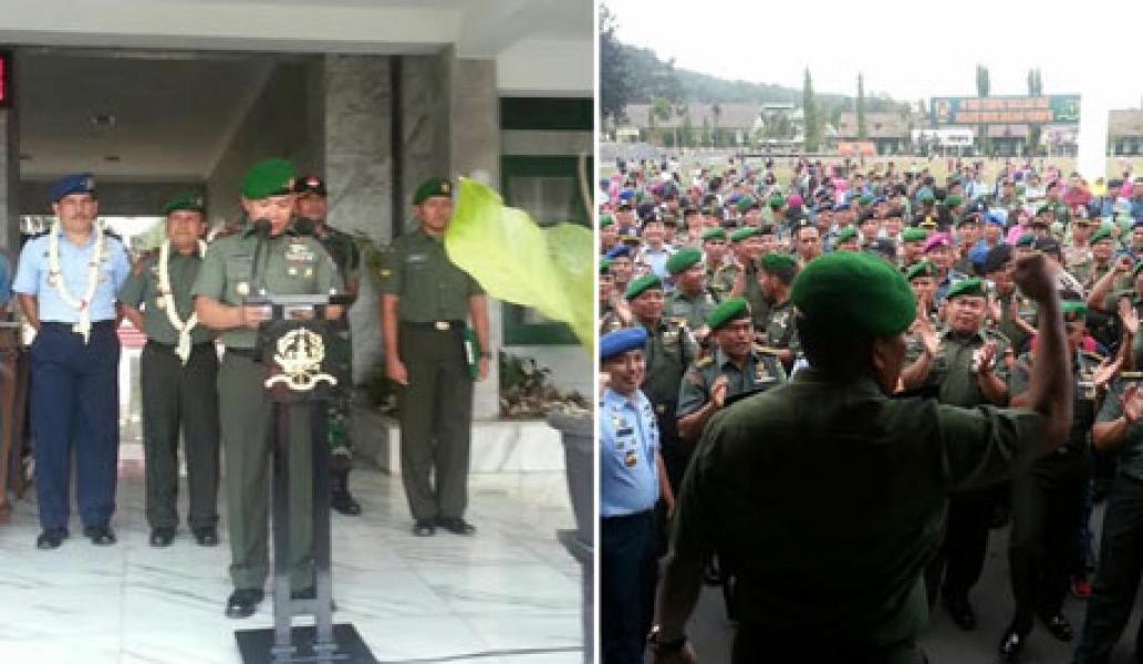 672 Perwira TNI dan Polri Reuni Perak Gema Lembah Tidar