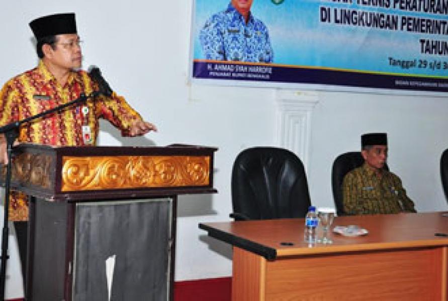 BKD Bengkalis Gelar Bimtek Pegawai