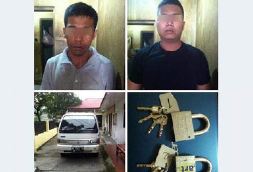 Bobol Gudang Dengan Kunci Duplikat, Dua Mantan Karyawan Hypermart Ditangkap Polisi