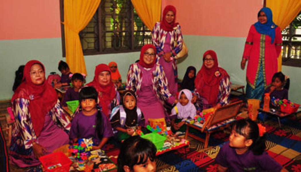 DPC GOPTKI Gelar Permainan Bentuk dari Lego Kreatif untuk Anak TK