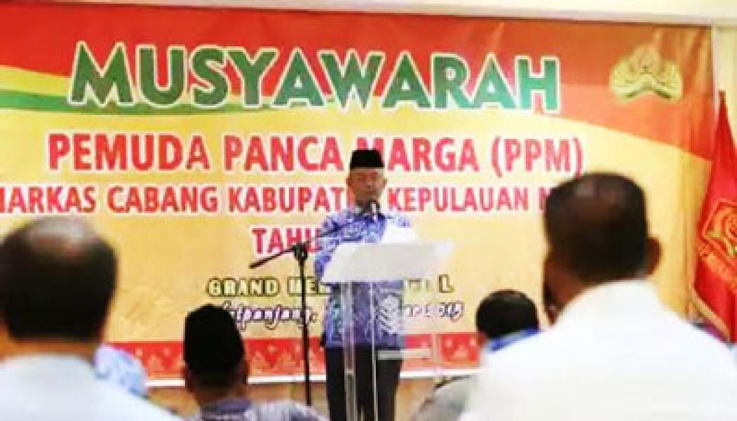 Pj Bupati Buka Muscab PPM Kabupaten Meranti 2015