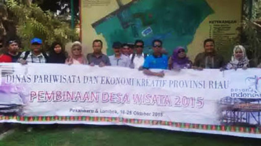 Dua Warga Meranti dari Lombok Siap Kembangkan Wisata Meranti