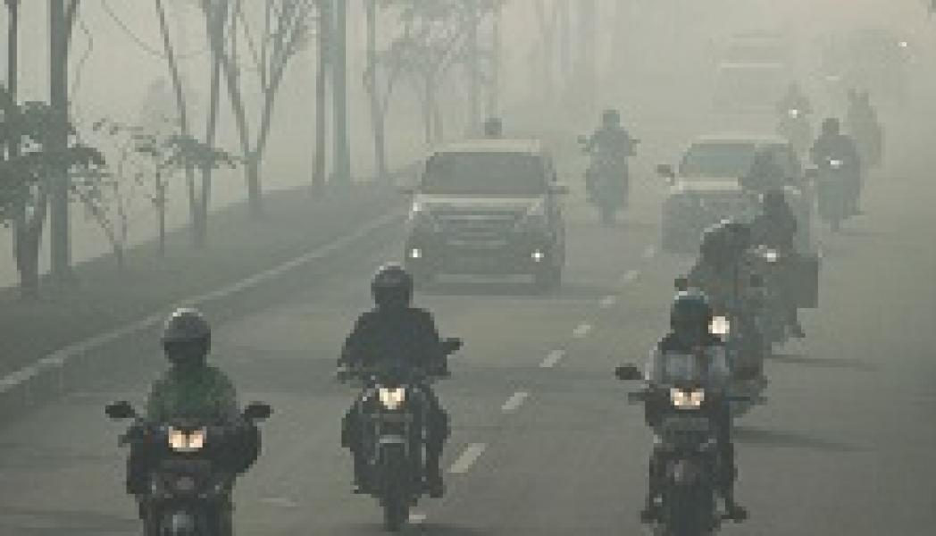Hujan Turun, Kabut Asap Di Meranti Mulai Terhalau