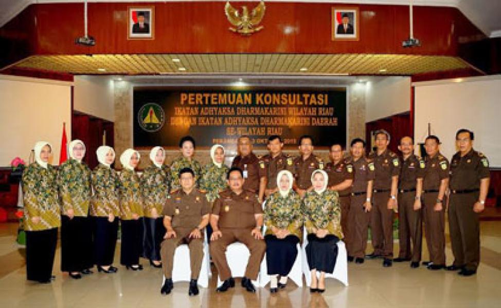 Ikatan Adhyaksa Dharmakarini Wilayah Riau Gelar Pertemuan Konsultasi
