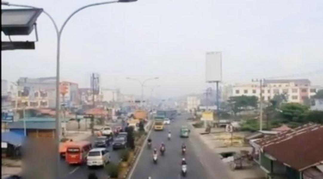 Kabut Asap di Pelalawan Sudah Menipis 