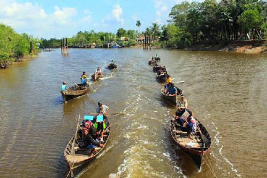 Kearifan Lokal Desa Wisata Budaya Warnai Kemeriahan BRIRF 2015