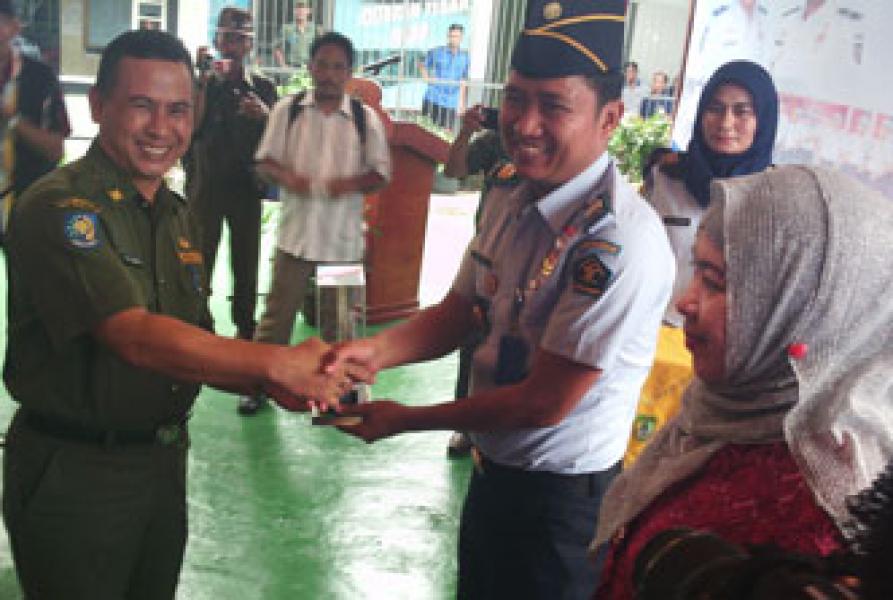 Lepas Sambut Jabatan Kepala Cabang Rutan Bagansiapiapi