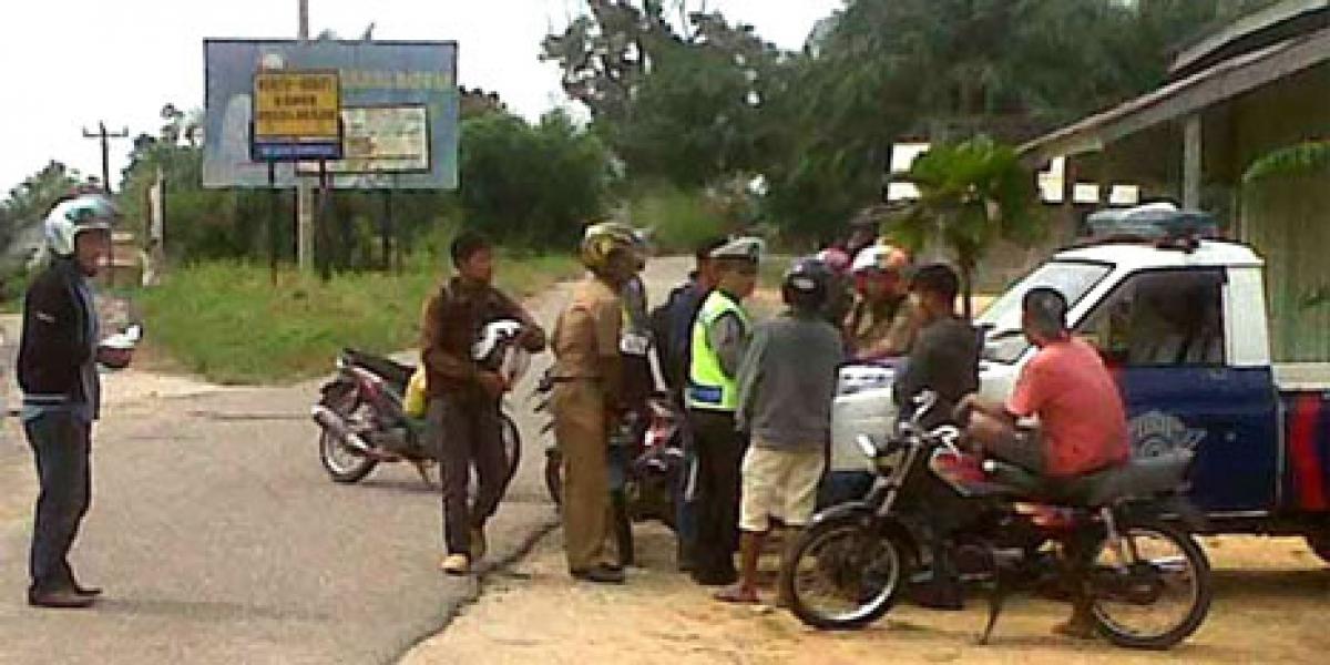 Masyarakat Resah, Unit Lantas Polsek Pasir Penyu Razia Sesuka Hati
