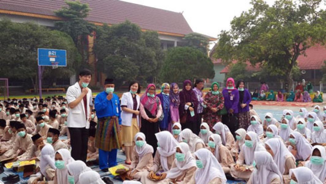 PDGI Riau Gelar Bakti Sosial Peduli Kabut Asap