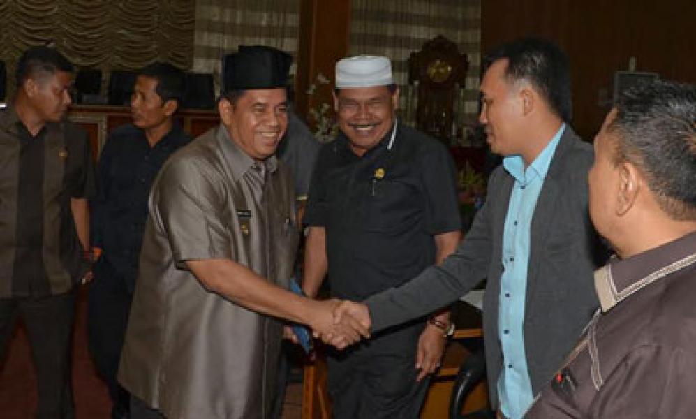 Pemkab Bengkalis Sampaikan Ranperda Bantuan Hukum Kepada Masyarakat Miskin